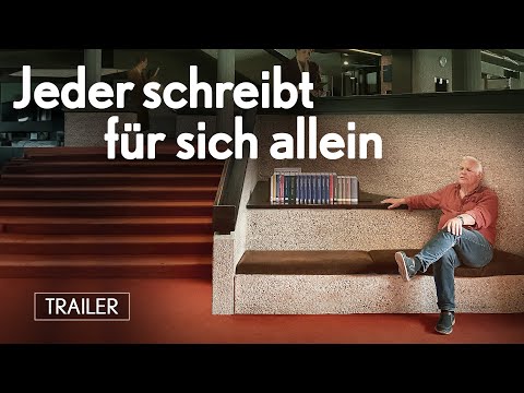 Trailer JEDER SCHREIBT FÜR SICH ALLEIN - ab 24. August 2023 im Kino