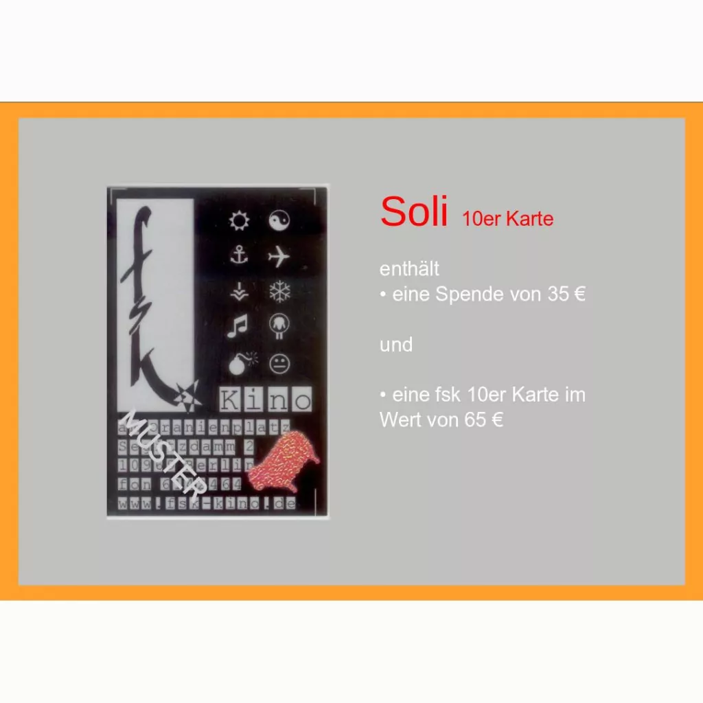 Soli 10er Karte